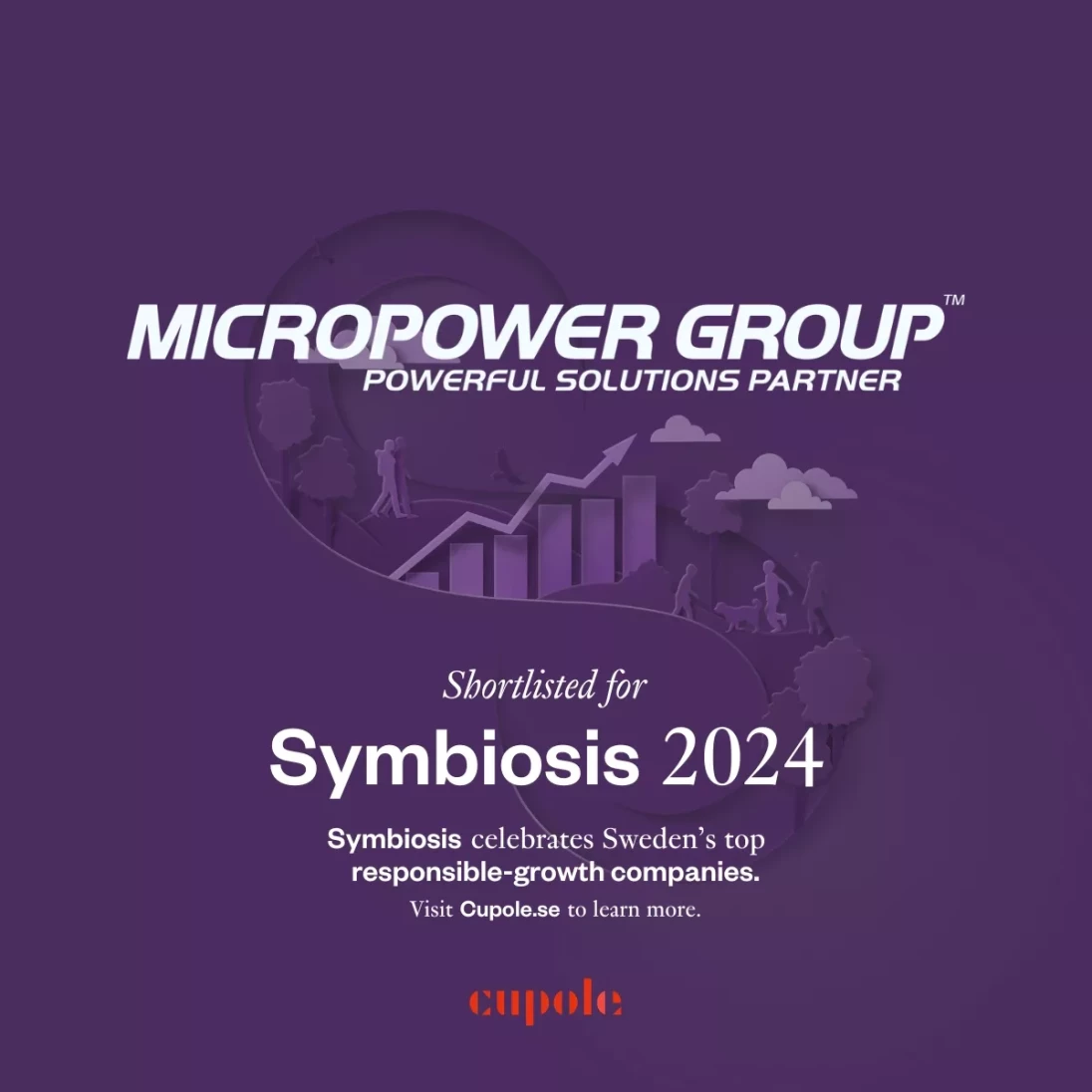 Micropower Group Shortlisted for sustainable growth award